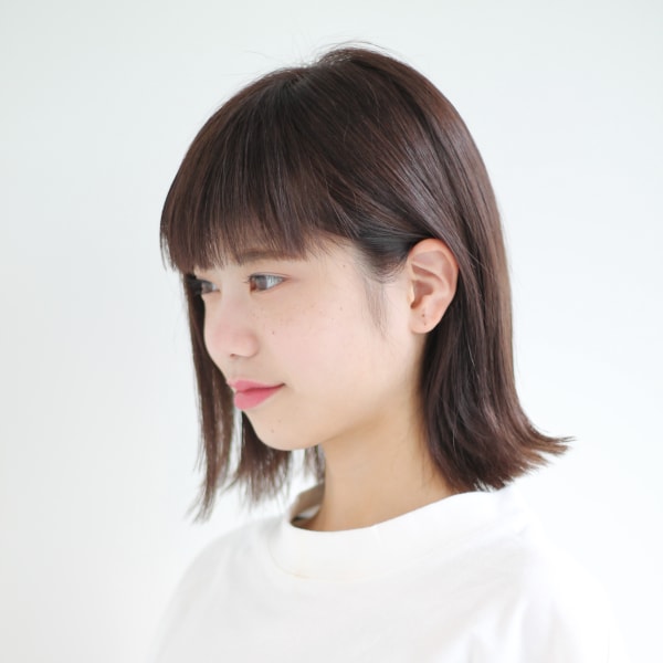 【Dio Azabu】外ハネボブ&ピンクダークカラー|Dio 麻布鳥居坂店