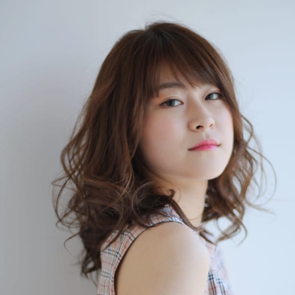 【Dio Toriizaka】フェミニン♪ひし形小顔ウェーブ|Dio 麻布鳥居坂店