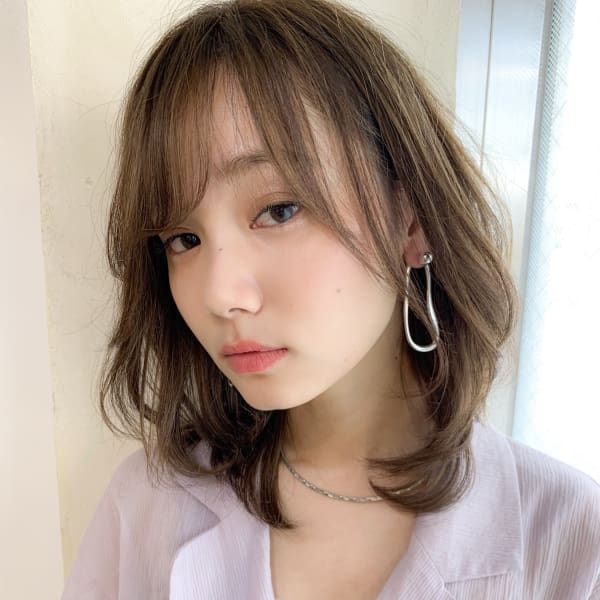 ひし形レイヤーミディT-14|Lila by AFLOAT