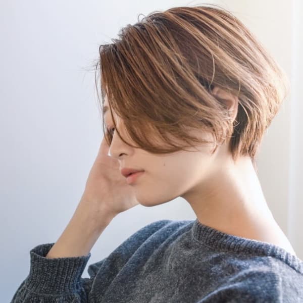 ゆったりシルエットのハンサムショート【CICATA関口】