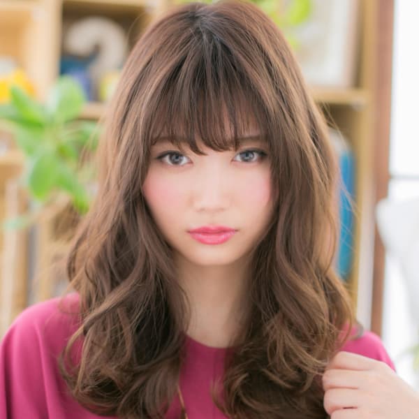 外国人風!小顔ラグジュアリーロング