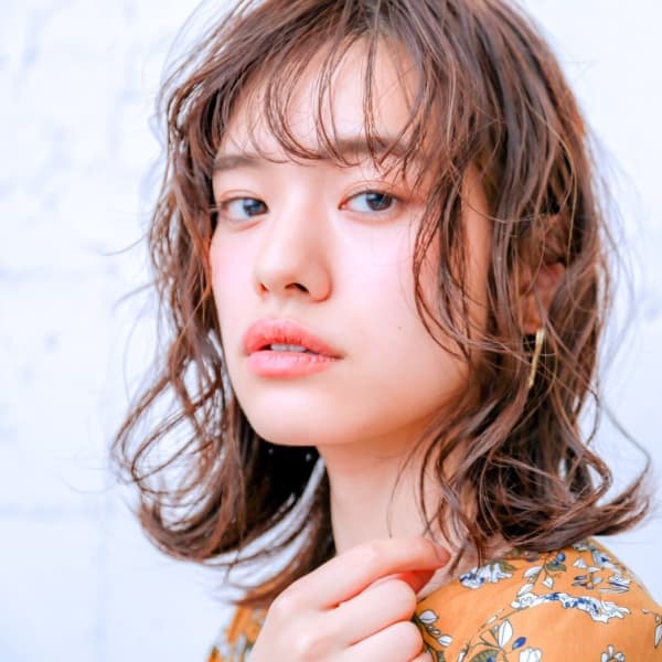 ウェットカールスタイル|Battery hair&make 塚本店