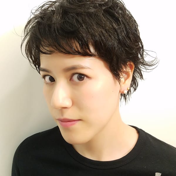 3D大人パーマベリーショート