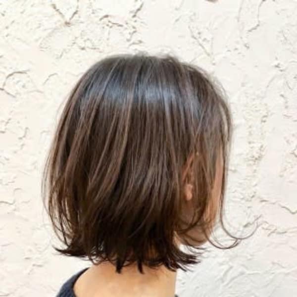 【flor 戸塚】*外ハネボブ+グレージュ+