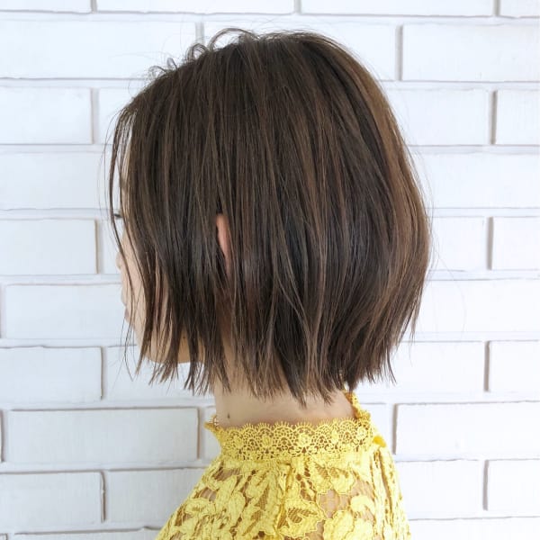 ナチュラルそとはねボブ☆