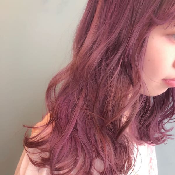 イチゴミルクピンク×ふんわりミディ|potato 中野