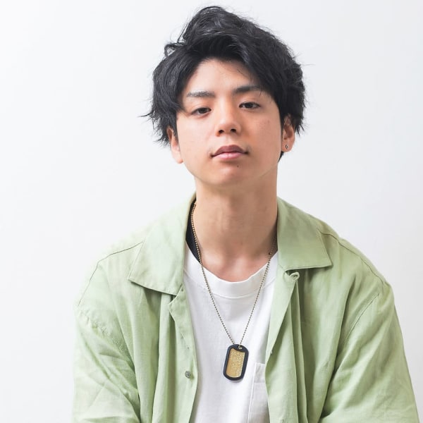 くせ毛風アップバング★