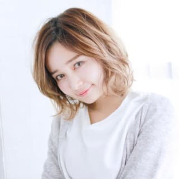 外はねバルーンのミックスボブ