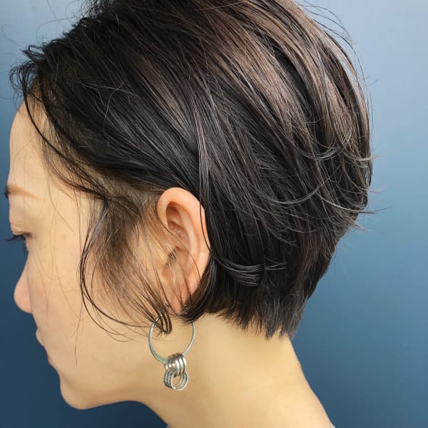 癖を生かすショートヘア《隠れ家サロンLYON CHIEMI》