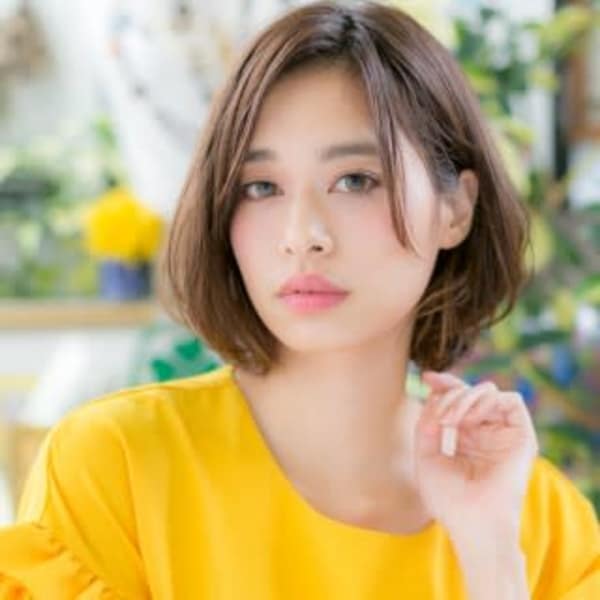 くせ毛風カール*抜け感大人ボブ クールボブ