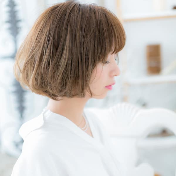 オススメ順 パーマ ストリート ボブの髪型 ヘアスタイル 楽天ビューティ