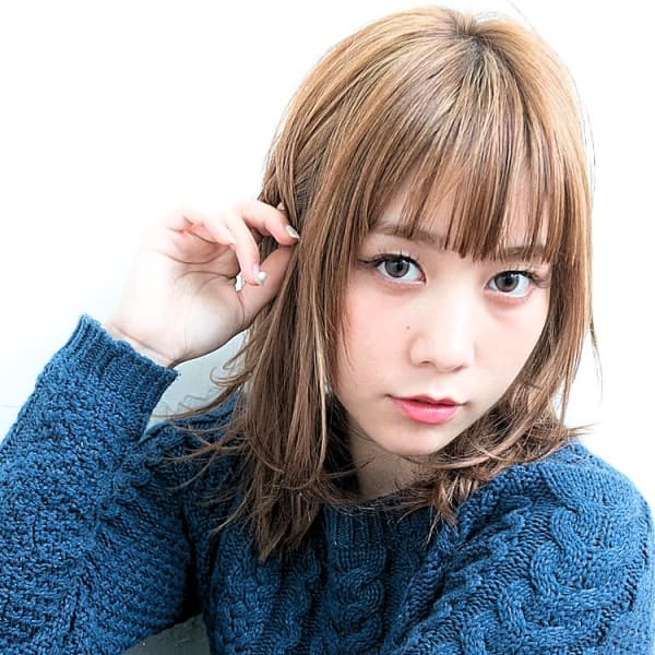 切りっぱなしスウィートセミディ