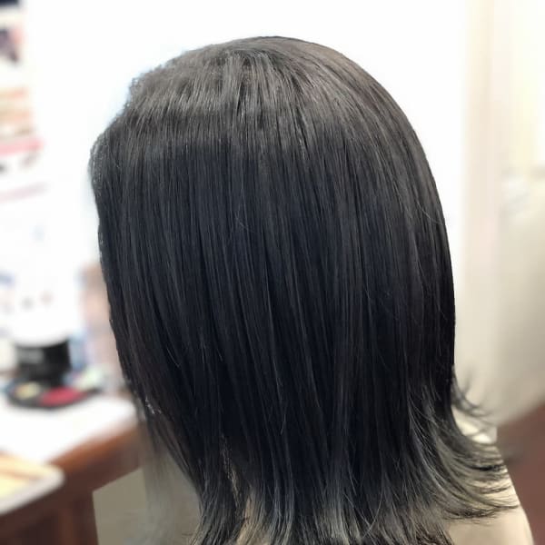 ネイビー×グレー
