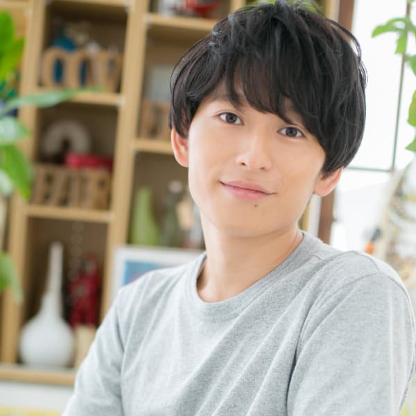 ラフさと清潔感!イケメンサイドパート エアリーショート