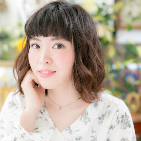 モテかわ☆前下がり×ショートバング　ガーリーボブ