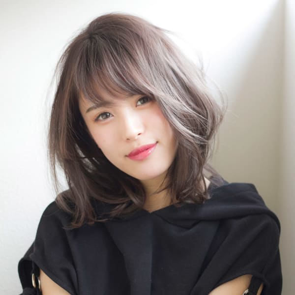 【添田】イルミナカラーヘルシーレイヤーミディデジタルパーマ