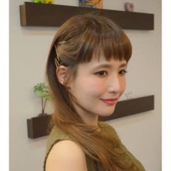 ダウンスタイルアレンジ