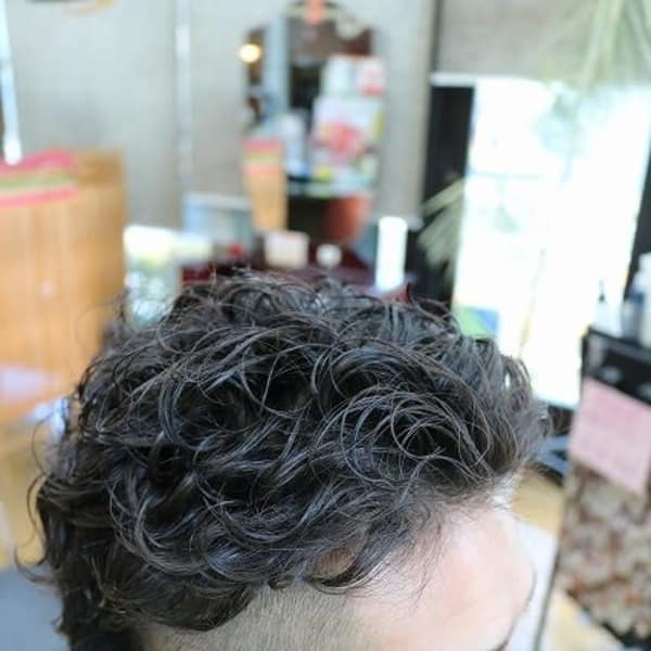 ツーブロック(パーマスタイル)|HAIR MODE SUMA(すま美容室)