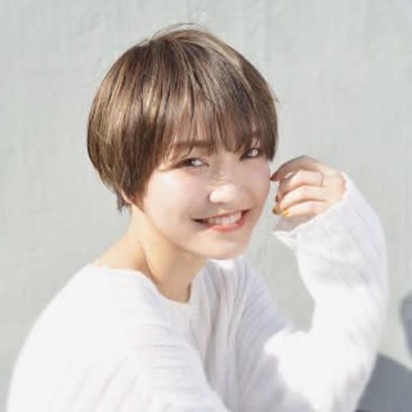 大人かわいいシンプルマッシュ