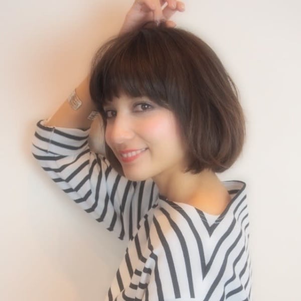 艶カラー×ナチュラルボブ|usual hairsalon