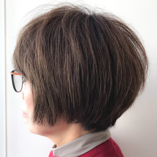 【MUSE】50-60代立体カラー×ミセスショート