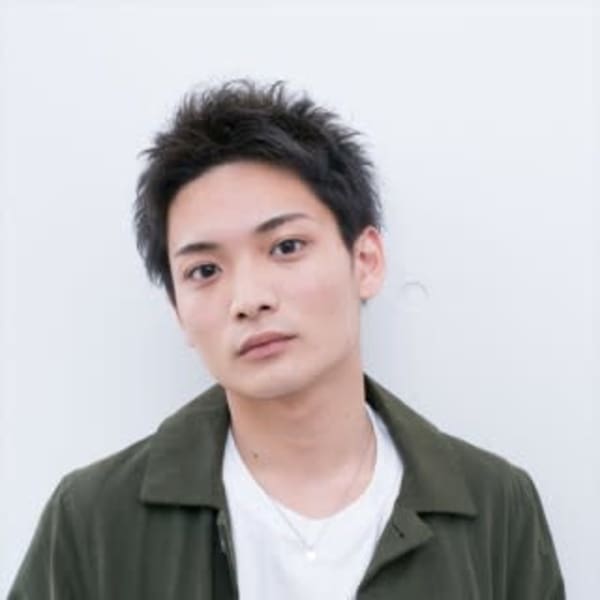 メンズ耳だしショート