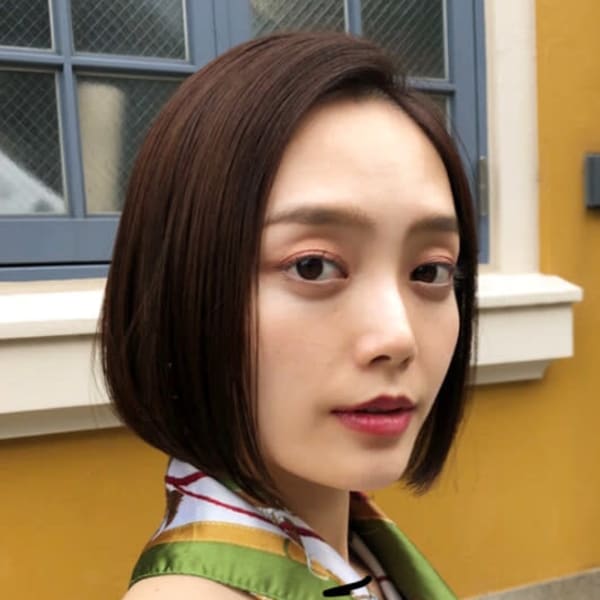 オススメ順 40代 ストレートの髪型 ヘアスタイル 楽天ビューティ