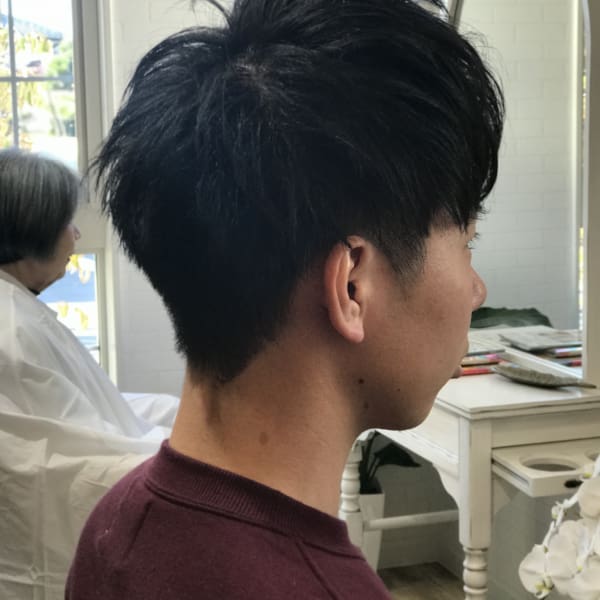 メンズ王道のマッシュレイヤー！|Lights hair