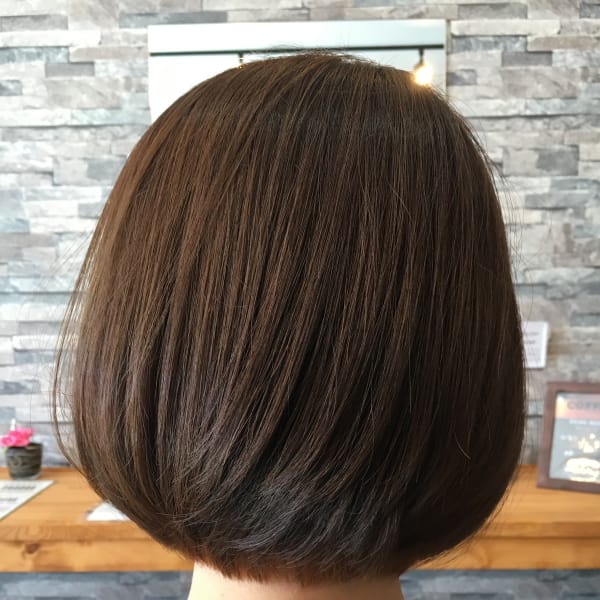 グラデーションボブ×インナーカラー|J-one hair