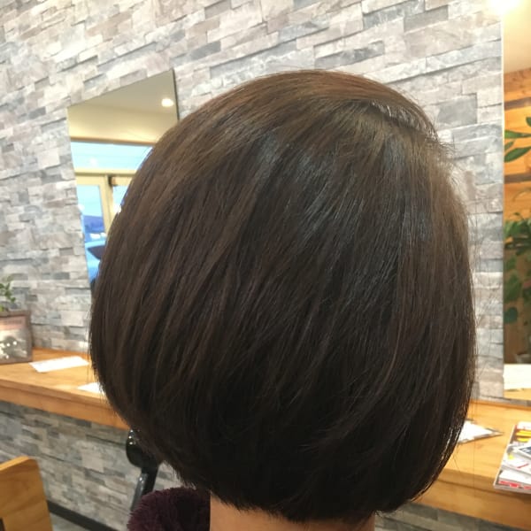 グラボブ×カットカラー|J-one hair