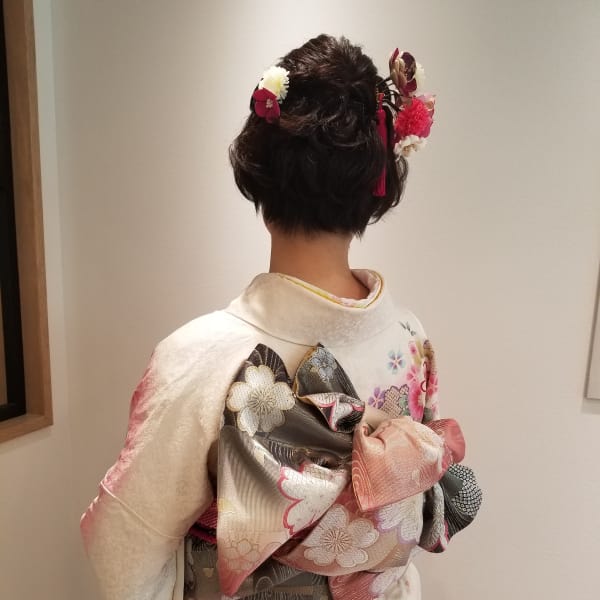 オススメ順 和服 着物 ショートの髪型 ヘアスタイル 楽天ビューティ