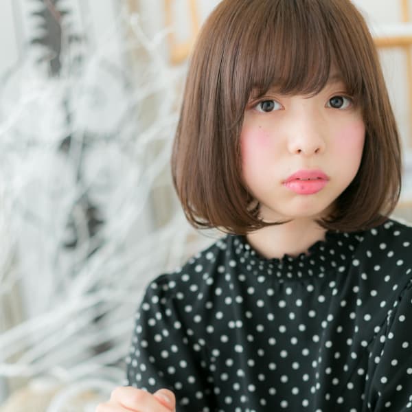大人かわいいの魔法♪前下がりボブ　クラッシックボブ