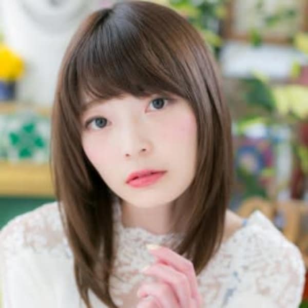 前下がり♪ナチュラル小顔ストレート