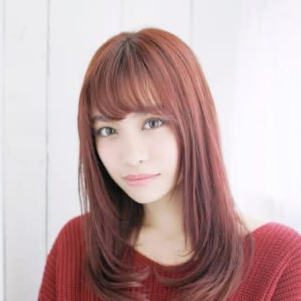 ナチュラルストレートロング