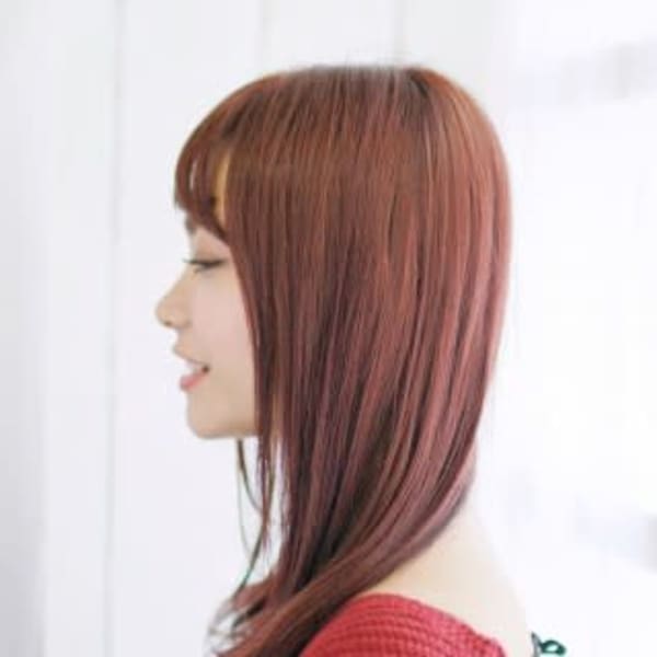 ナチュラルストレートロング