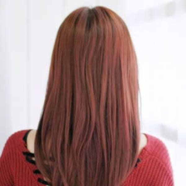 ナチュラルストレートロング