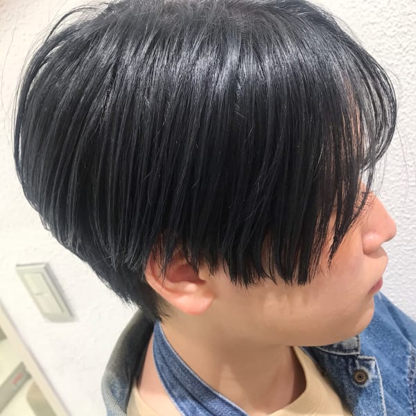 イルミナヌード×ブルーグレー【Ash元住吉店ヘアスタイル】