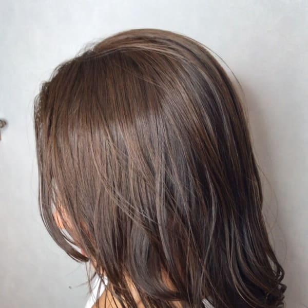 ヴェールウェーブ フェザーロング スロウカラー