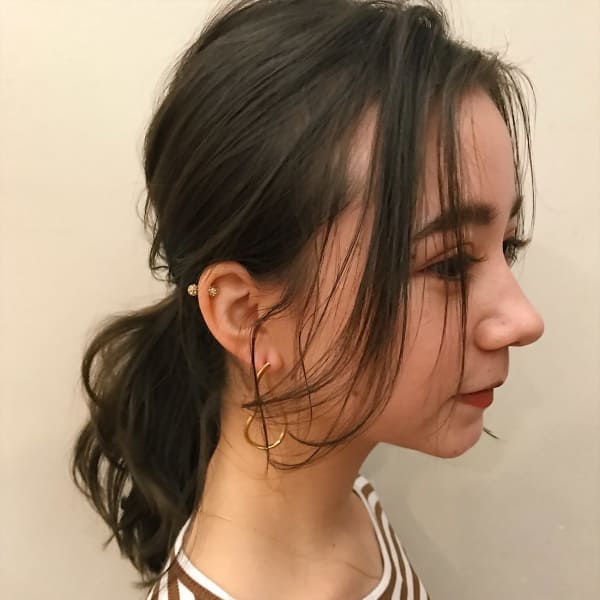 簡単ゆるかわポニーテール♪ 佐藤美紗