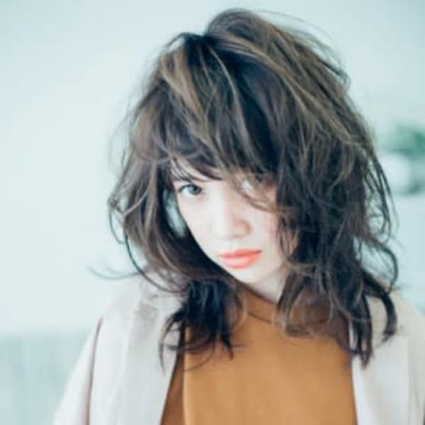 クシャっとナチュラルウルフ