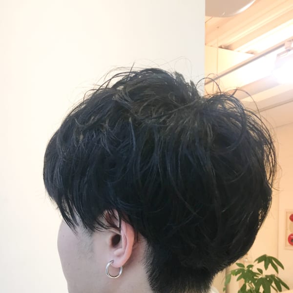 Men's ボブパーマ|自由が丘YUAN