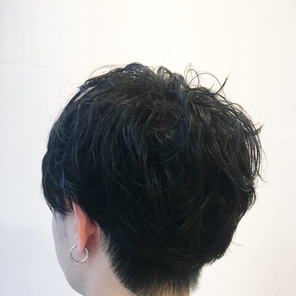 Men's ボブパーマ|自由が丘YUAN