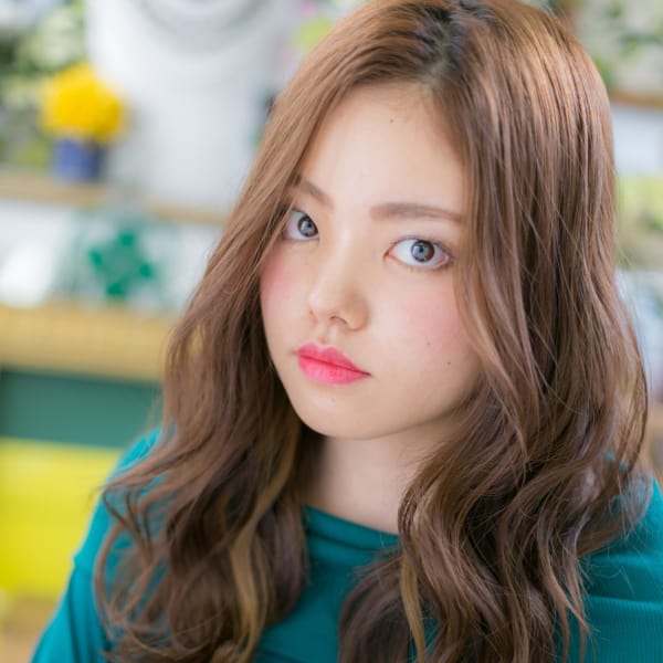 センターパート★こなれ感グラマラスカール リッチウェーブ