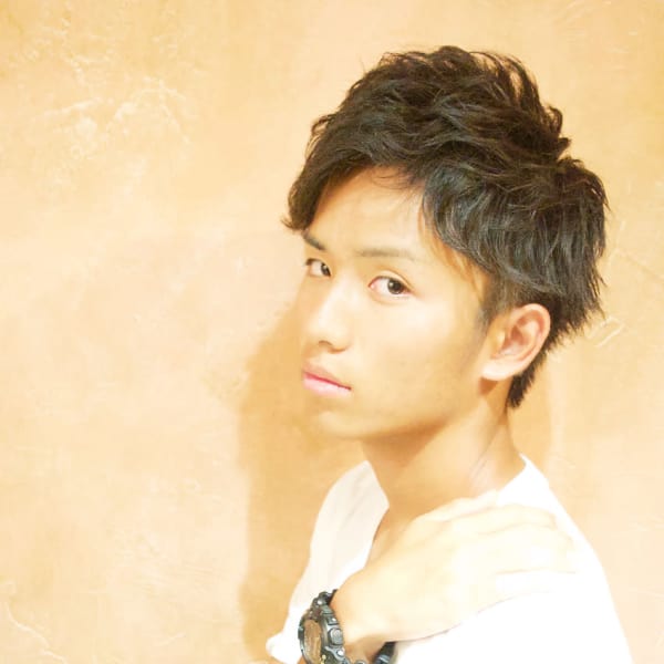 【ＵｎｉＱ　中平】2ブロック＋ダークマットの束感マッシュ|UniQ