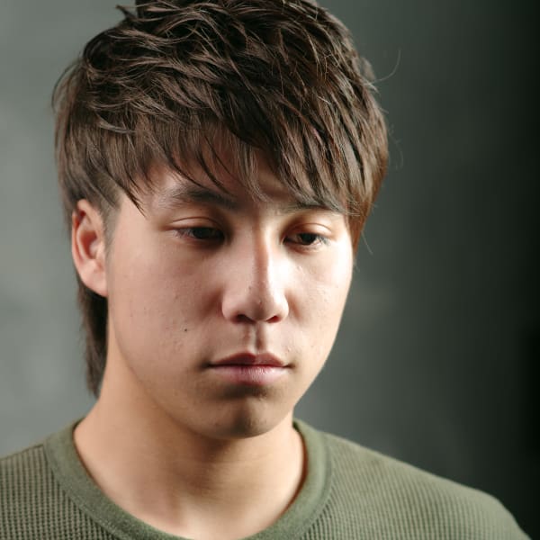 サイド2ブロックのショートレイヤー|hair creation J＆B 鶴ヶ島店