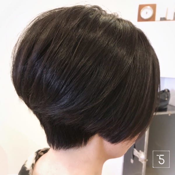 角度強めのグラボブ