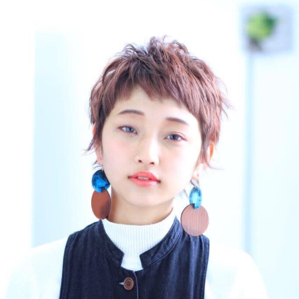 大人可愛いショート