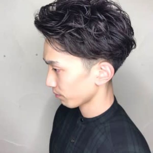 【151e 戸塚】*ワイルドアップバング+パーマ*