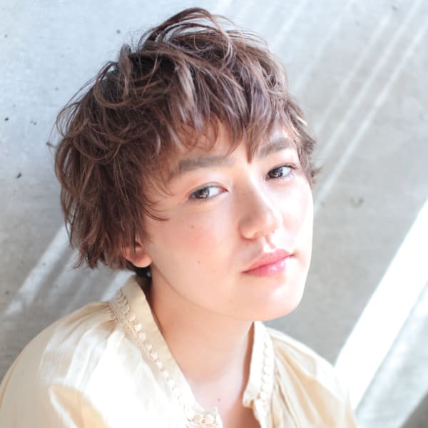 クリア感のあるナチュラルウェーブ