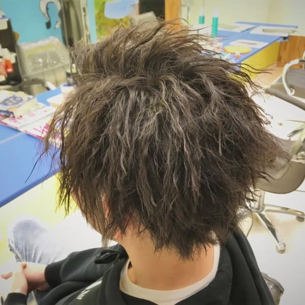 メンズ スパイラルパーマ